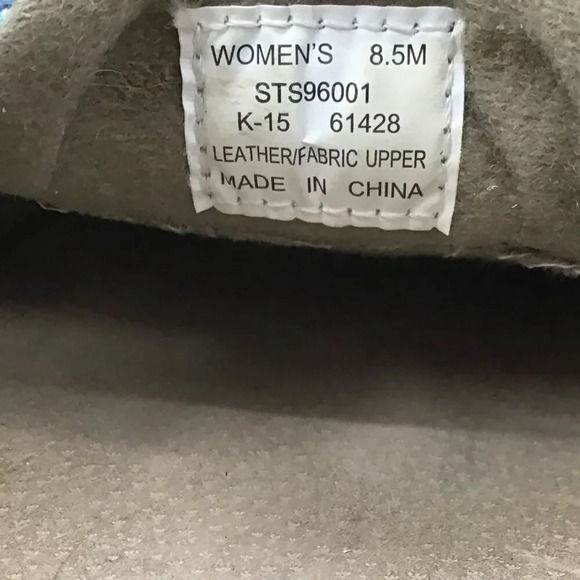 Women's Sperry Topsider Boat Shoes 8.5 Loafers Angelfish Rafia Slip On Blue Gray - Picture 13 of 14